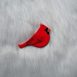Brosa pictata „Cardinal”